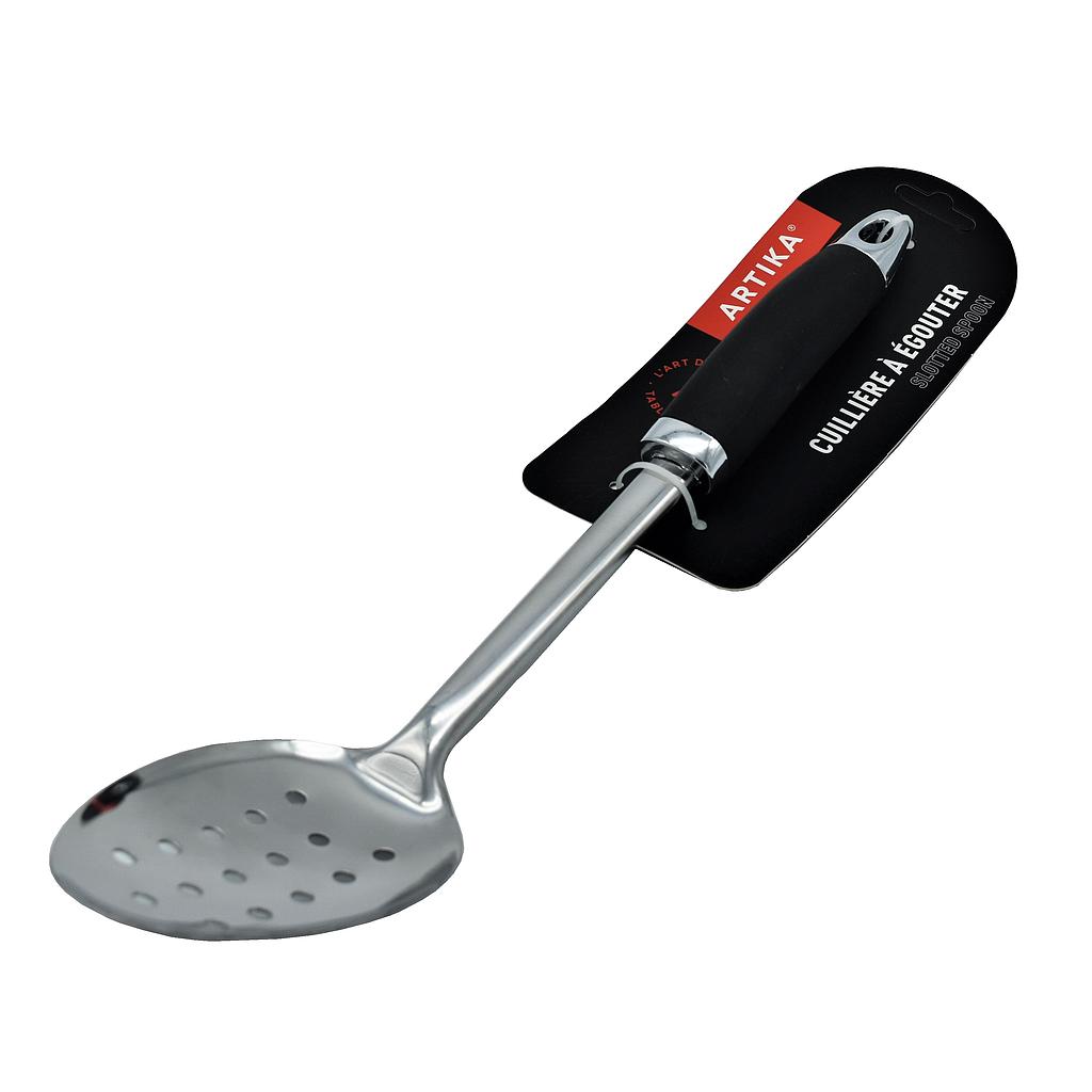 Artika Slotted Spoon SS/TPR Handle