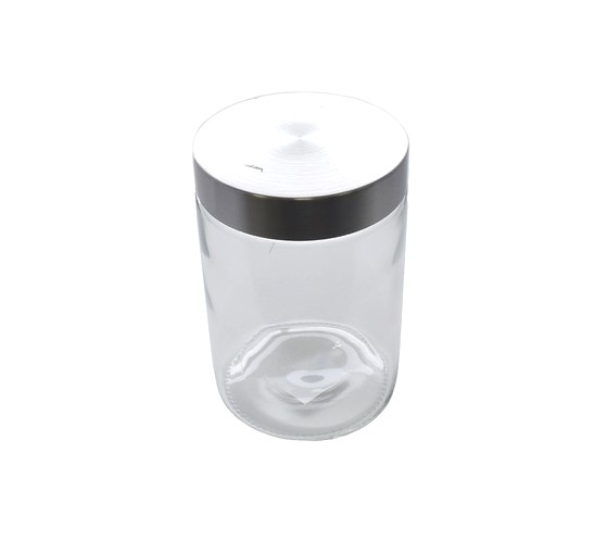 1.2 L Glass Jar With Metal Lid